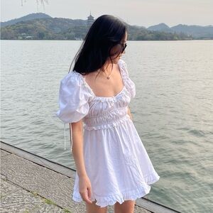 For Love and Lemons Jackson mini dress